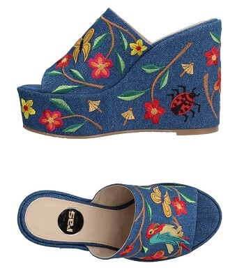 embroidered sandals